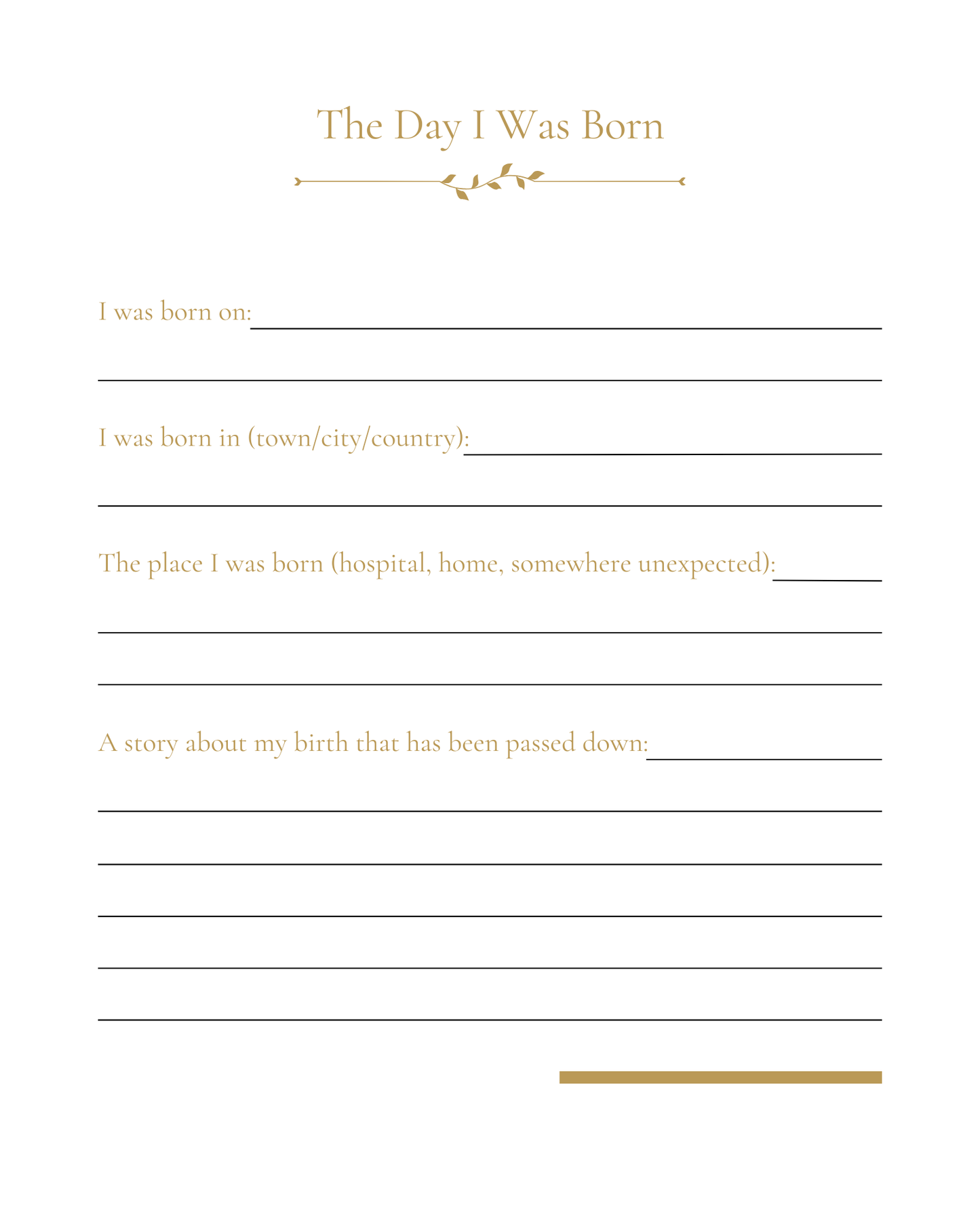 Heirloom Journal