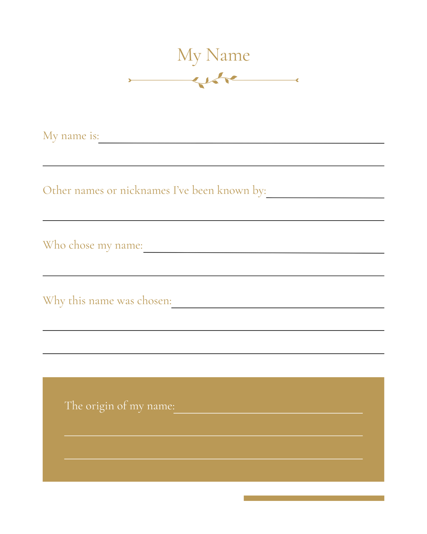Heirloom Journal