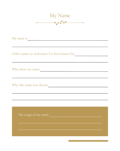 Heirloom Journal